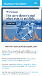 Mobile Screenshot of bluemarblecitizen.com